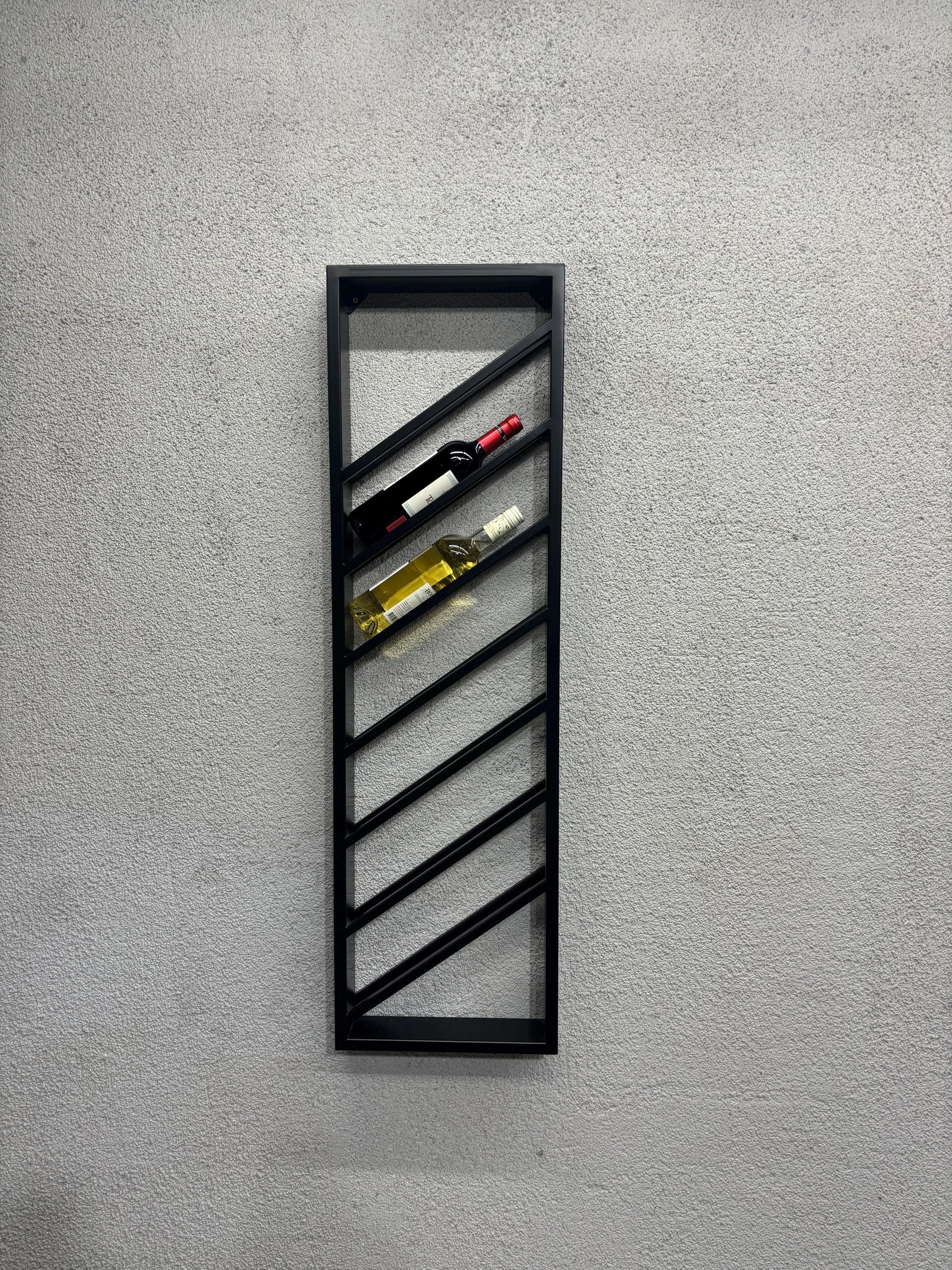 Leaning Wine Rack Etsy UK