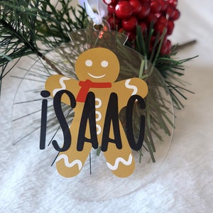 Name ornament | Personalized ornament | Christmas | Christmas tree | Personalized | Kids ornament | Customized ornament | Christmas bauble