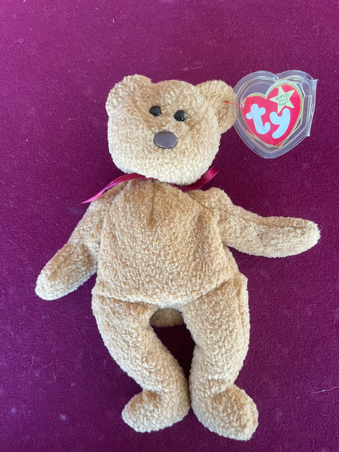 RARE Curly Ty Beanie Baby With TAG ERRORS Etsy