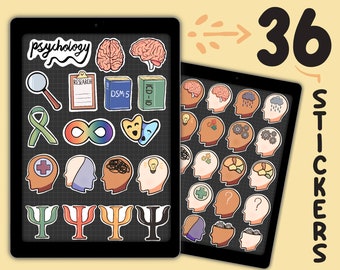 Mental Health Png Stickers - Etsy