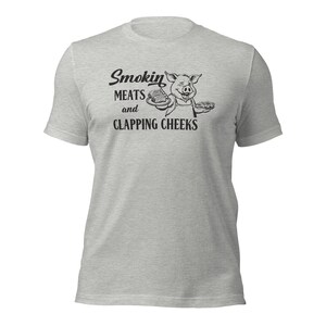 Smokin Meats and Clappin Cheeks Funny BBQ Tshirt - Etsy