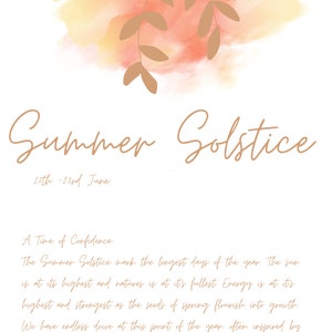 Summer Solstice A3 Digital Print