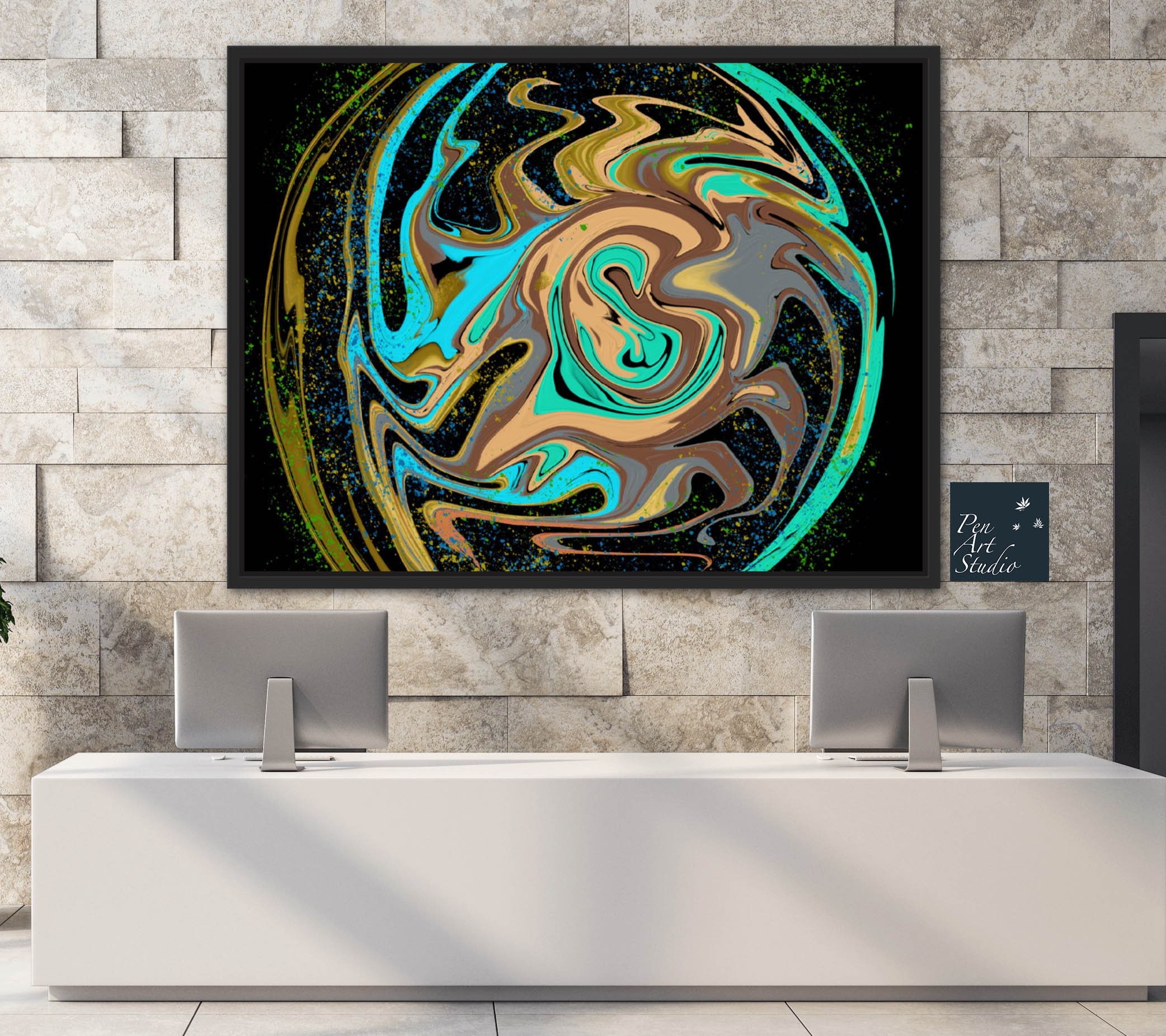 Unique Celestial Extra Large Wall Art Decor, Printable Exploding Star ...