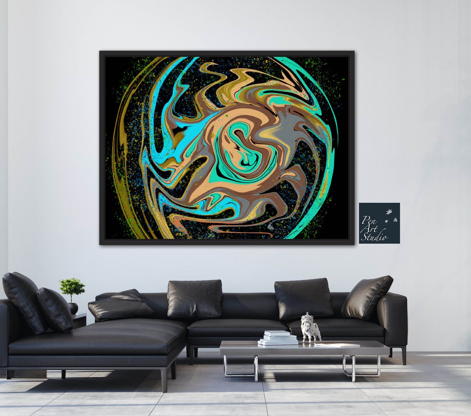 Unique Celestial Extra Large Wall Art Decor, Printable Exploding Star ...