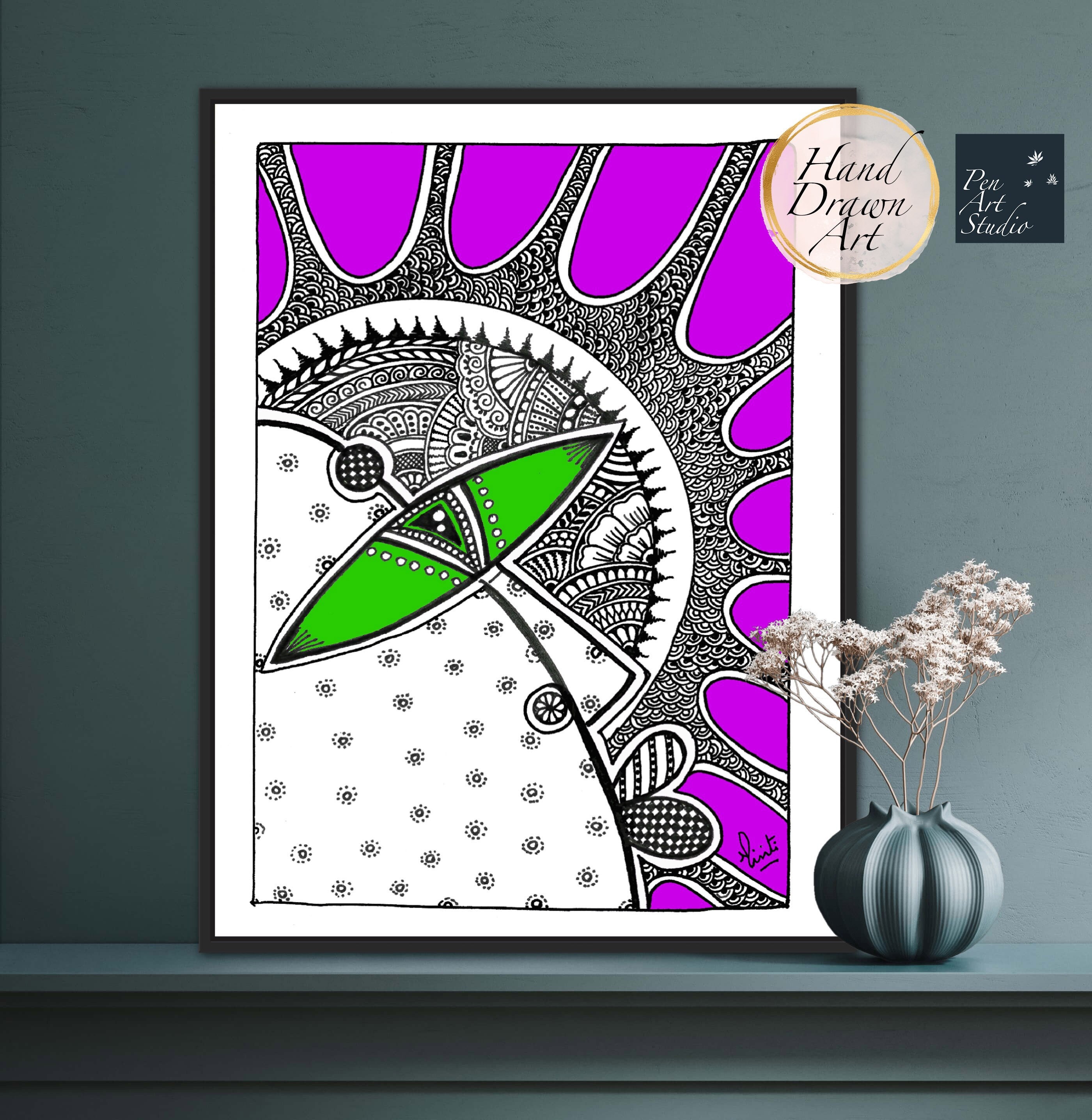 Psychedelic wedding - Etsy Österreich, image size:2800x2870