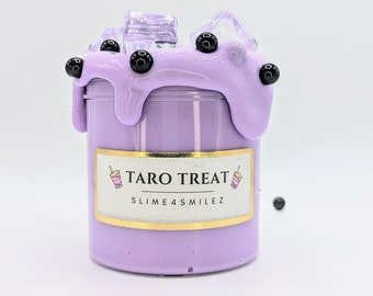 KOSTENLOSER VERSAND / 6 Unzen Taro Treat Slime / Glossy Slime