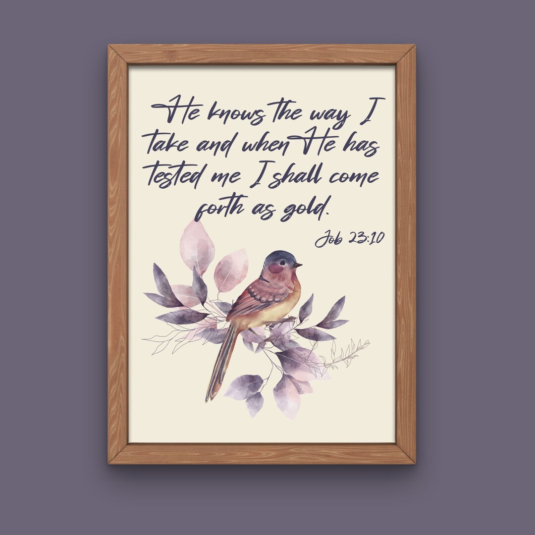 BIBLICAL Wall ART CHRISTIAN Word Art Bible Verse Poster Etsy