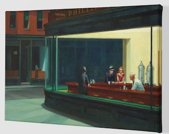 Framed The Long Leg di Edward Hopper 24 x 36 Art Print poster