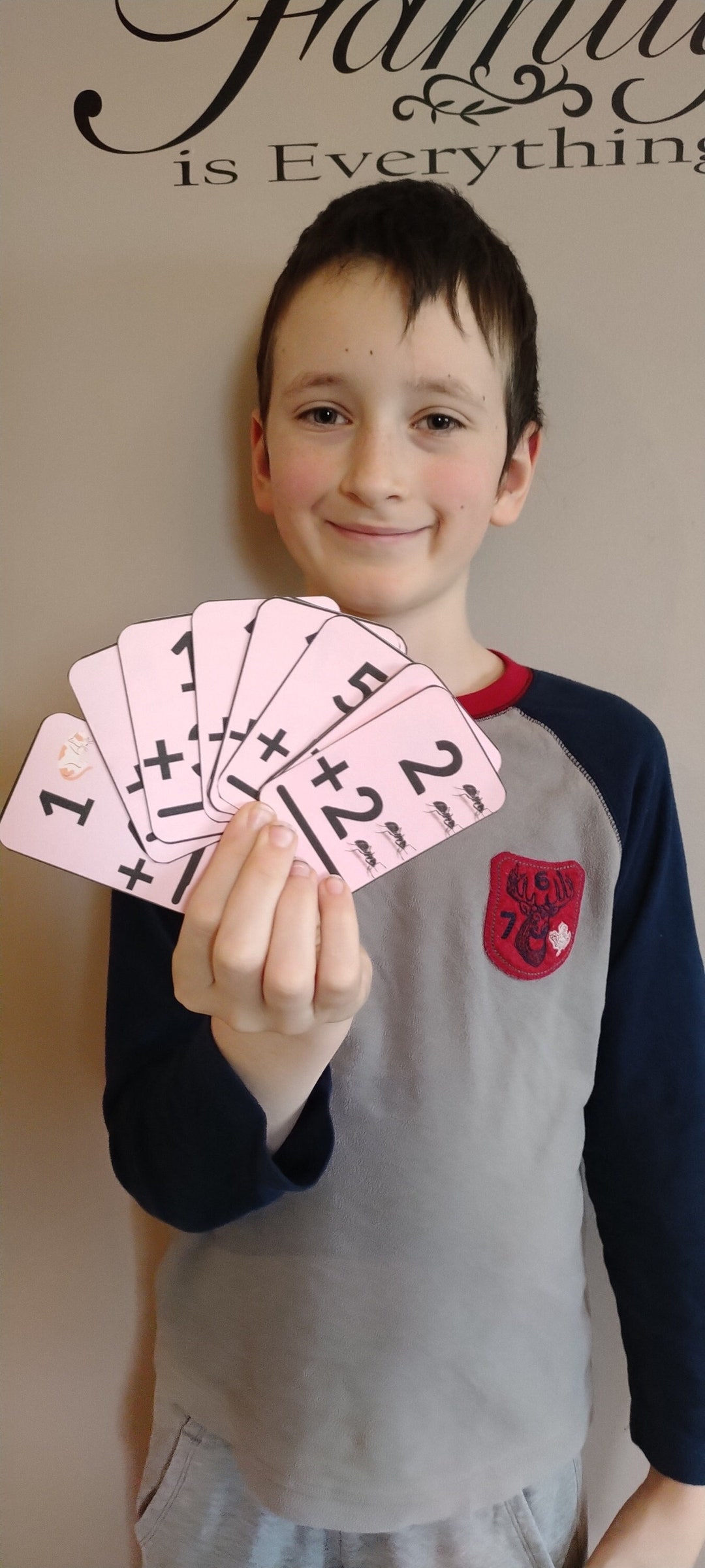 Printable Addition Flashcards up to Ten Etsy