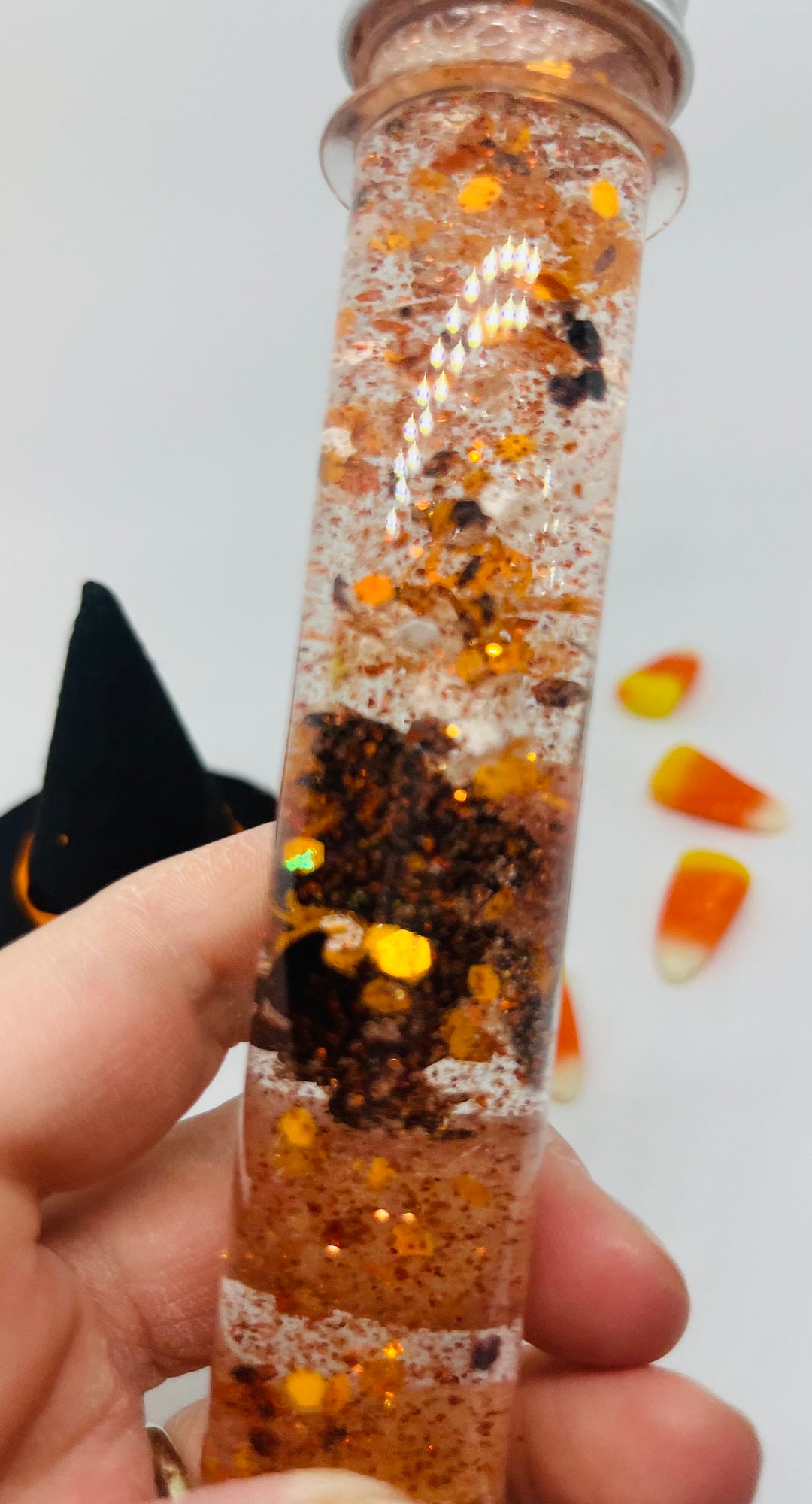 Halloween Glitter Tube Calm Down Jar Sensory Bottle Glitter Bottle