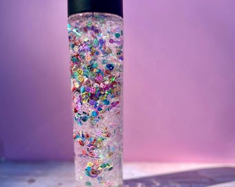 Frasco sensorial Emoji: Pote de glitter calmante para adolescentes
