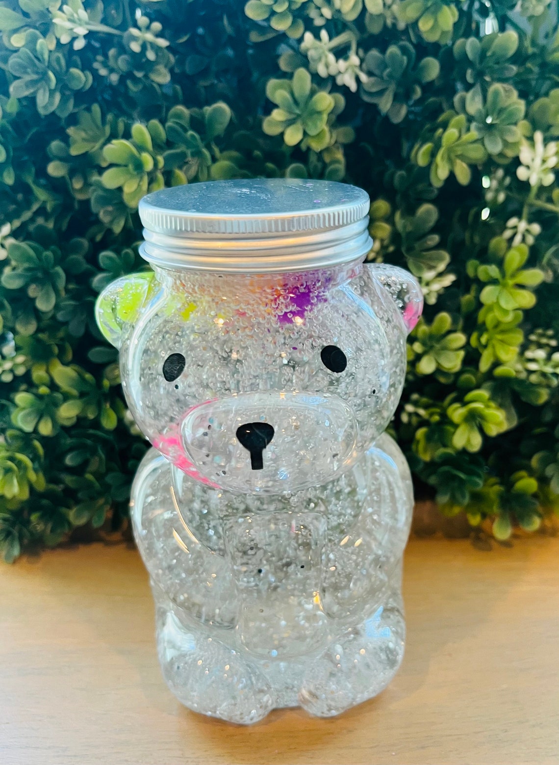 Neon Star Calm Bottle Sensory Play Toy Glitter Bottle Stress Relief