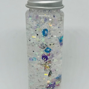 Animal Glitter Jar Sensory Bottle Calm Down Jar Animal Sensory Bottle Glitter Bottle ADHD Fidget Glitter Jar Calm Down Corner Sensory Jar