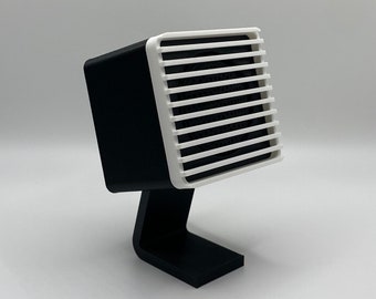 Retro Bluetooth Speaker  |  Vintage-Inspired 3D Printed Unique Audio Player