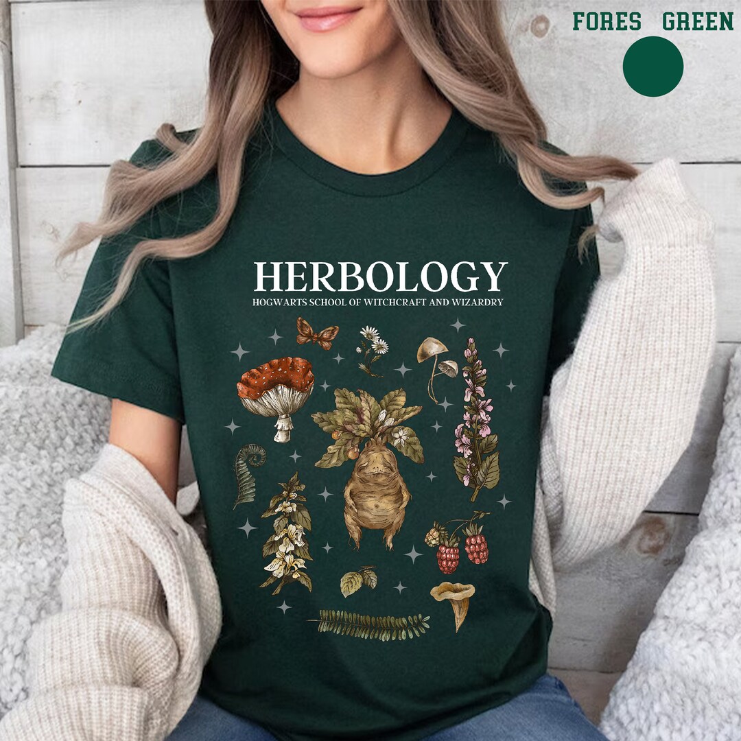 Herbology Plants Shirt Herbology Shirt Gift for Plant Lover Etsy