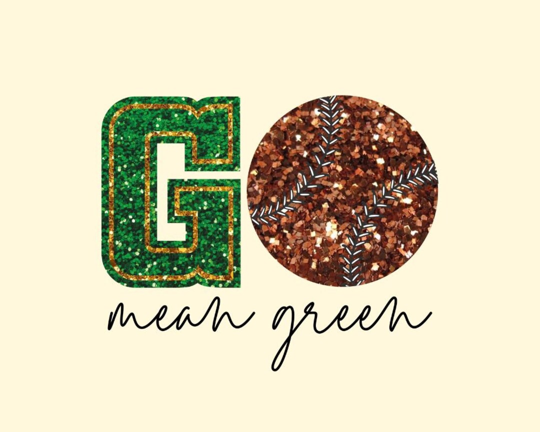 Mean Green Baseball Png North Texas Eagles Football Png Etsy