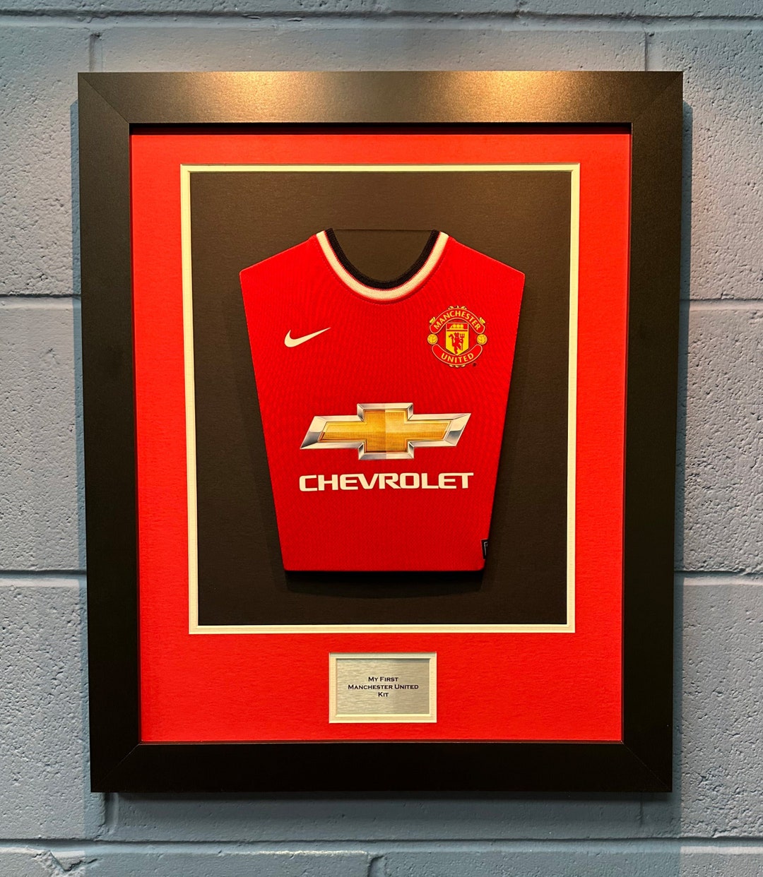 Kit d'encadrement de maillot de football DIY pour Rouge et