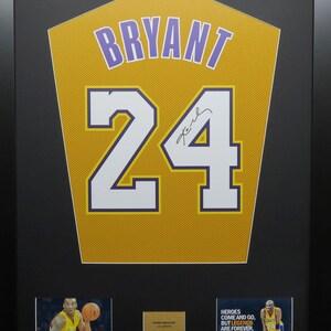 Kobe Bryant Los Angeles Lakers Autographed White Adidas Replica Jersey with  Black Mamba Inscription - Panini