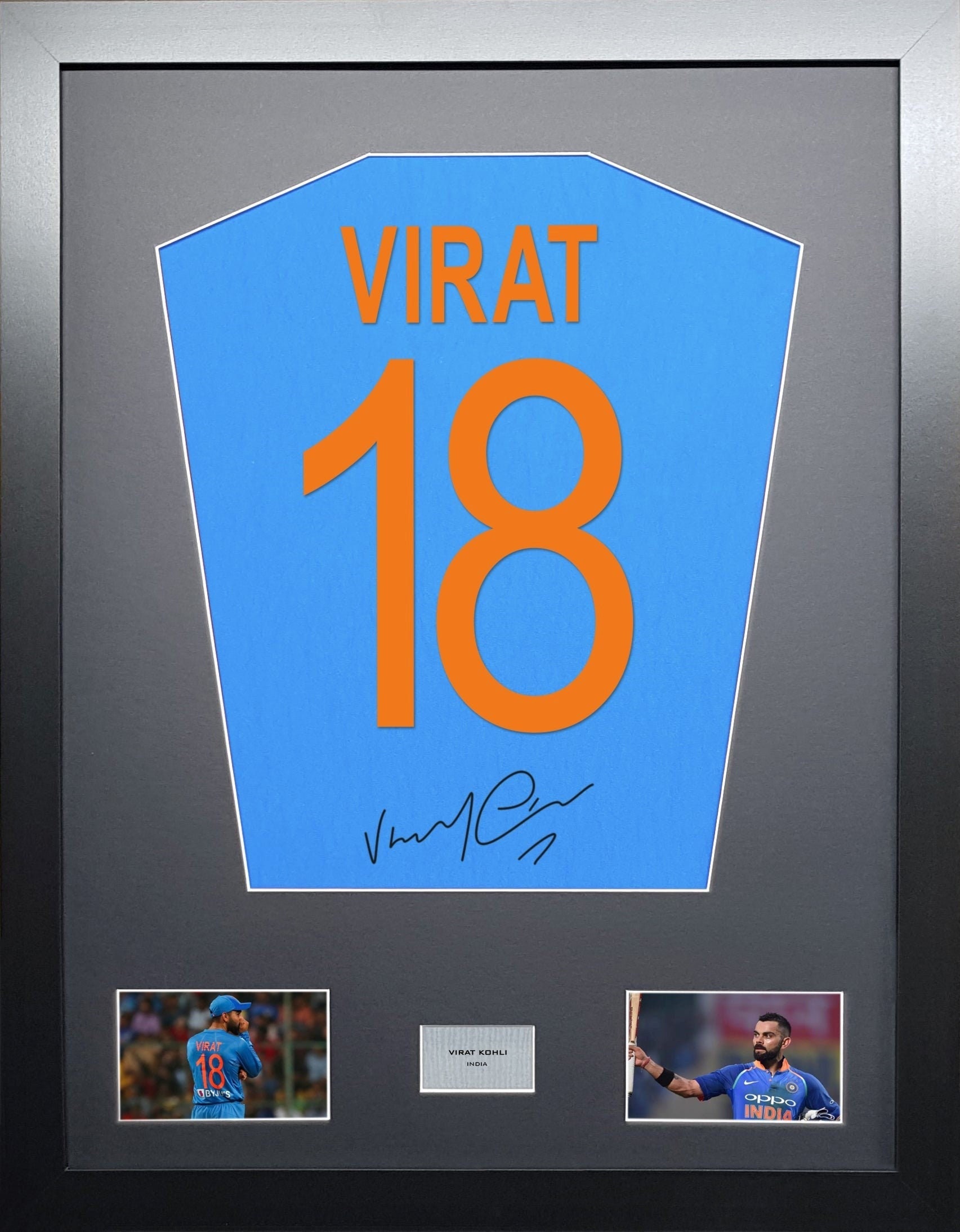 Virat kohli hotsell signed jersey