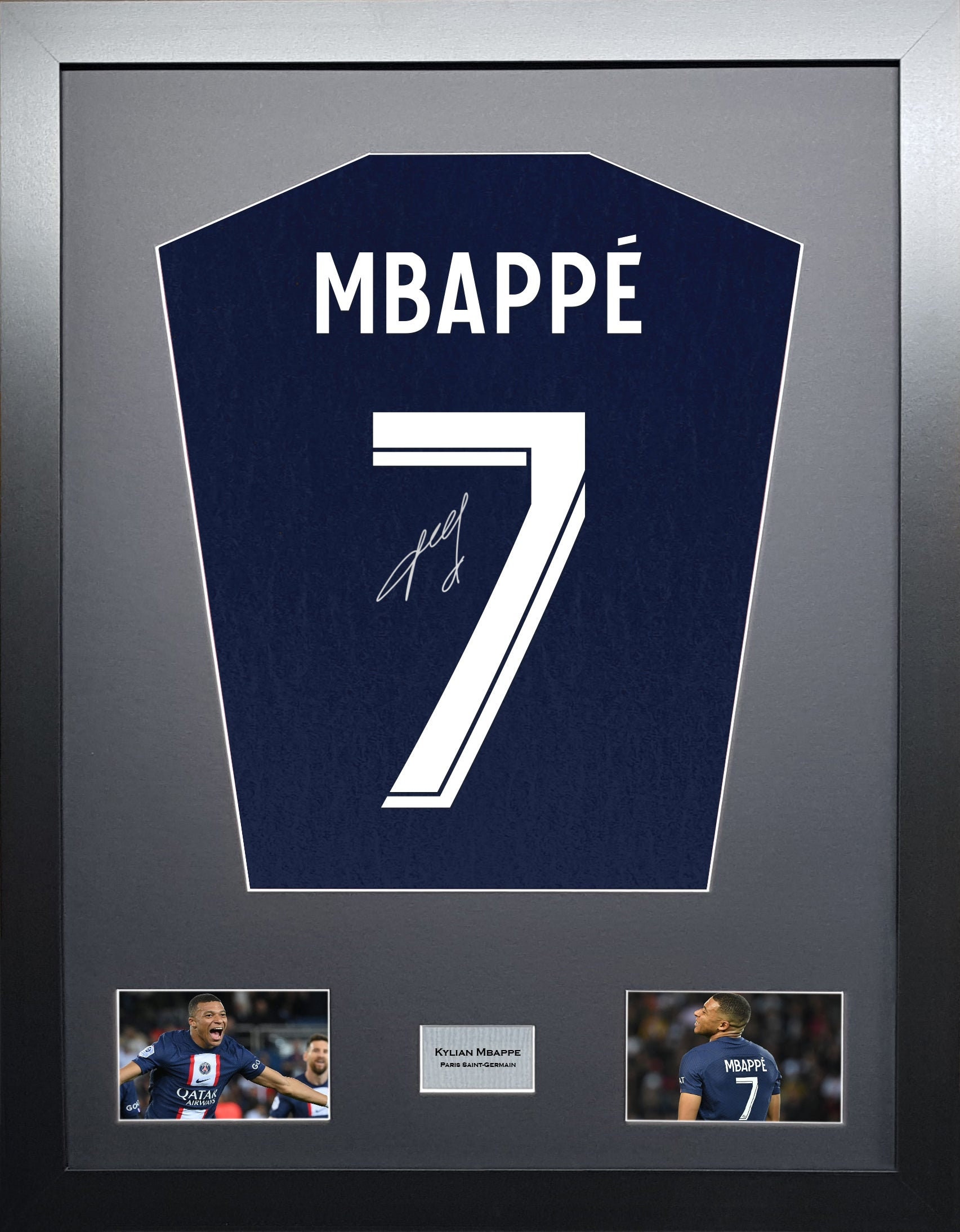 Cadres maillot de foot Mbappé