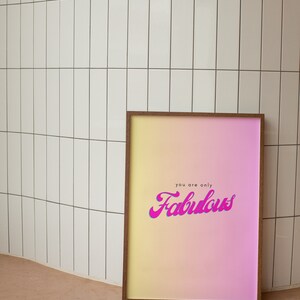 você é simplesmente fabuloso - impressão irlandesa