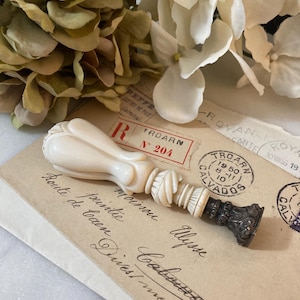 Gorgeous, Antique French Desk Seal, monogramed