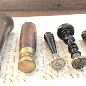 Beautiful Vintage/Antique Desk Seal Gift Box