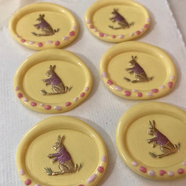 Peter Rabbit Easter Egg Self-Adhesive Wax Seal Set