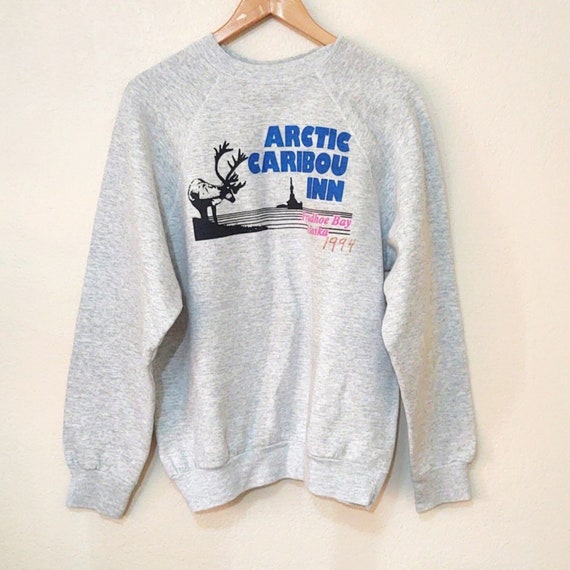 Vintage 1994 arctic caribou inn Alaska sweatshirt - image 1