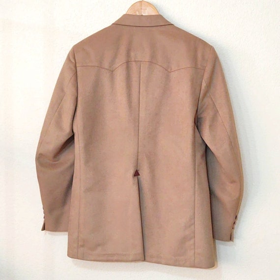 Vintage Farah Colorado High tan microfiber wester… - image 2