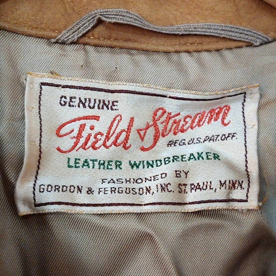 Vintage Field & Stream genuine leather frontier c… - image 3