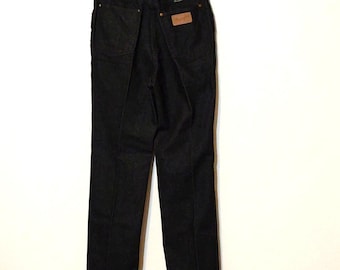 Wrangler vintage 80s cowgirl black jeans Cowboy Rodeo Cut High Waisted