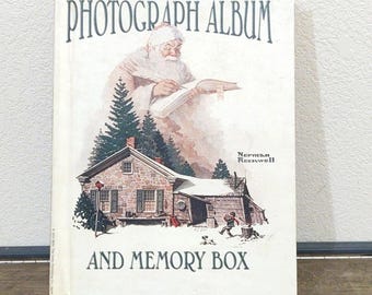 Norman Rockwell photography album and memory box