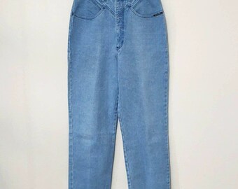 Vintage Smart Moves high rise wide leg jeans