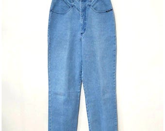 Vintage Smart Moves Women 80s 90s High Rise Tapered Leg Jeans
