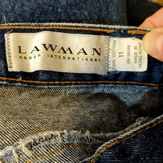 Vintage Lawman western bareback jeans - image 5