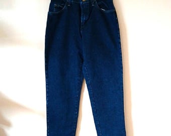 Vintage 90s Wrangler Blues High Waisted Dark Blue Jeans