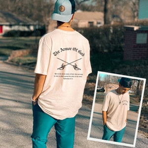 Armor Of God Christian Men Christian Shirts Armour Of God Shirt Ephesians 6 11 Jesus Christian Apparel Christian Streetwear Christian Merch