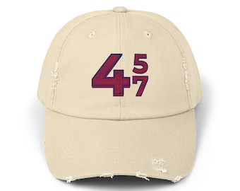 45 47 Trump Distressed Hat Make America Great Again Trump Merchandise MAGA Hat Trump 2024 Hat Political Hat Rope Hat American Flag Vote Hat