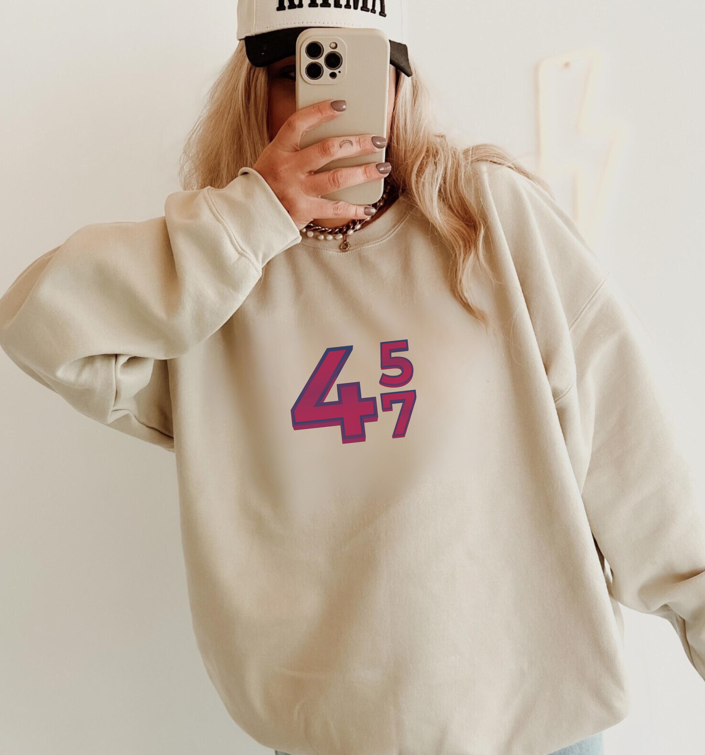 45 47 Trump Sweatshirt Make America Great Trump Merchandise Trump 2024 Political Sweatshirt Patriotic Sweatshirt Mega Shirt Election Shirt