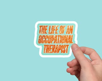 Life of an OT, TLOAS, physiotherapy, COTA, era sticker, showgirl, occupational therapy, occupational, swift, healthcare gift, therapist gift