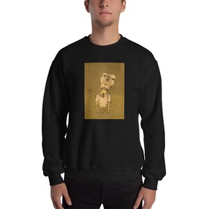 Ghost of Genius - Unisex Sweatshirt, Vintage Style Art Sweatshirt