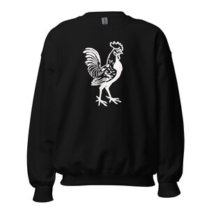 Rooster - Vintage Art Design - Unisex Sweatshirt
