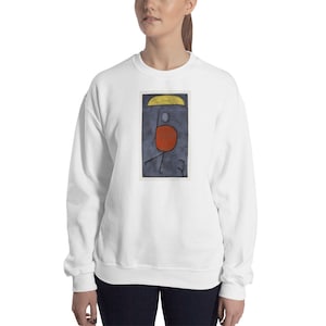 With Umbrella - Unisex Sweatshirt with a vintage abstract art design