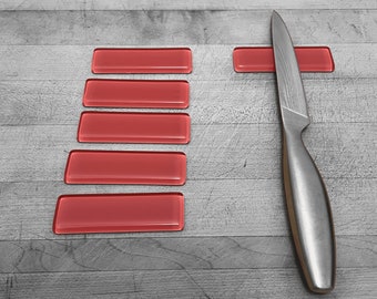Porte couteaux de table design, porte couteau verre, art de la table porte-couteau, repose couteau