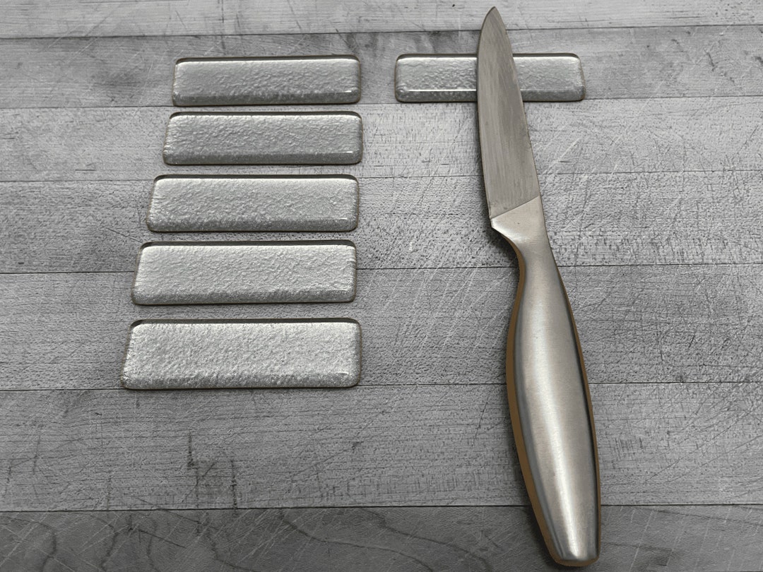 Porte couteaux de table design, porte couteau verre, art de la table portecouteau, repose
