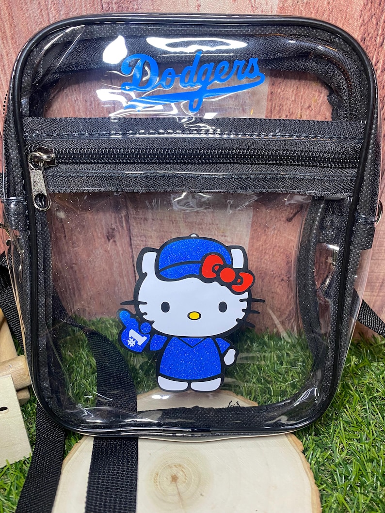 Los Angeles Dodgers Hello Kitty Crossbody Bag - Officially