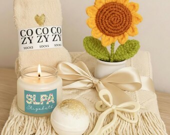 SLPA Care Package: Soft Textures and Relaxing Lavender - Spa Gift Set