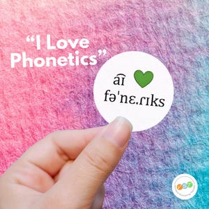 I Love Phonetics Stickers: Linguistics Fun (International Phonetic Alphabet)