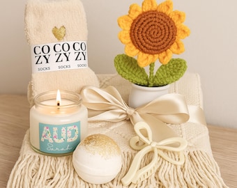 Audiologist Care Package: Cozy Spa Gift Set with Plush Socks